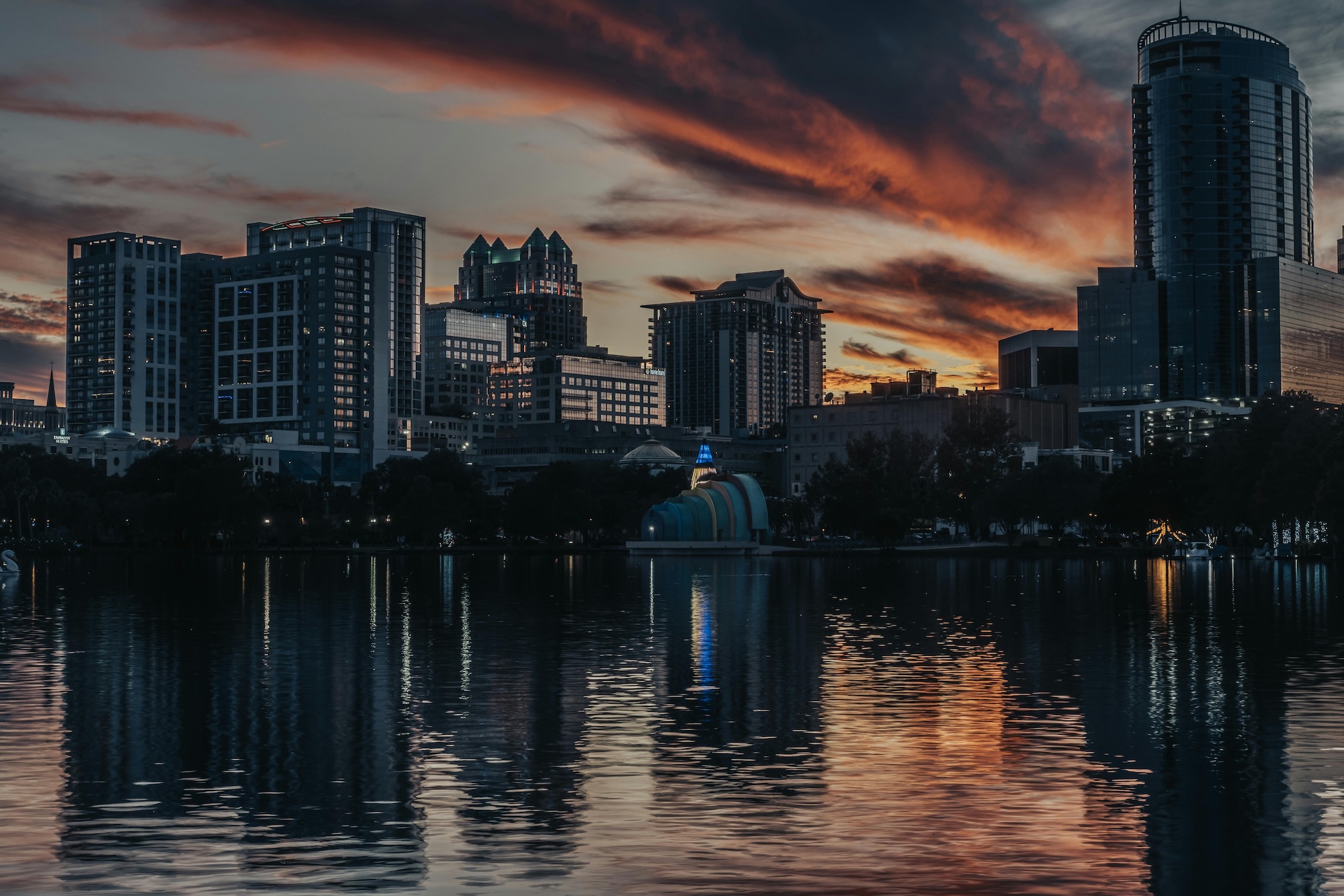 Lake Eola Park July 4th